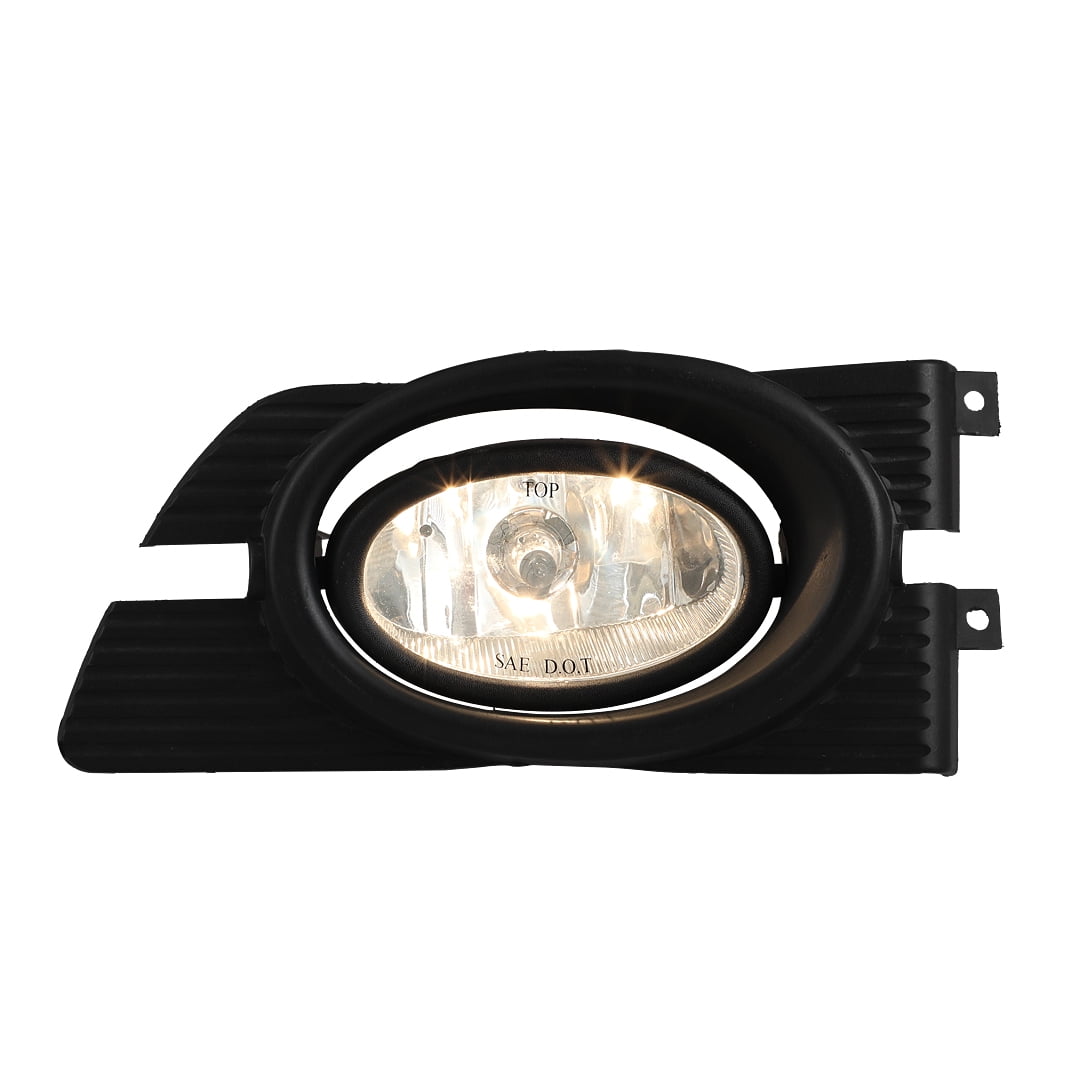 2Pcs Fog Lights Assembly for 1998 1999 2000 2001 2002 Honda Accord Sedan,OEM Replacement Fog Lamps Clear Lens With Bulbs-H11 12V 55W