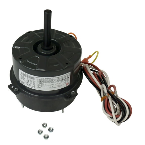 5" Diameter Condenser Fan Motor, 1/10 HP, 208-230V, 1075RPM, 1/2" Shaft, 2243