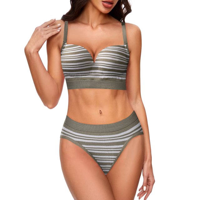 TSADFHJI Women's Wireless Bra with Seamless Smooth Comfort Wirefree T Shirt Bra Plus Size Bras for Women 5X-6X Maxi Womens Bras Black Bras for Women Plus Size White Green M
