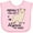 AD-Pink, variant on Inktastic Meemaw's You Say Alpaca My Bags Boys or Girls Baby Bib