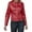 ZZA Red, variant on Women Plus Size Fashion Leather Jacket Long Sleeve Zipper Fitted Artificial Leather Coat Fall Short Jacket Slim Coat