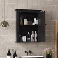 thumbnail image 2 of Botiquín de baño montado en la pared COSTWAY con espejo, 2 of 8
