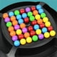 thumbnail image 3 of Rainbow Ball Matching Toy Colorful Fun Puzzle Chess Board Game with 48pcs/ 80pcs Colored Beads for, 3 of 5