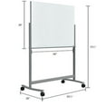 thumbnail image 6 of Global Industrial 48"W x 36"H Mobile Glass Board, 6 of 6