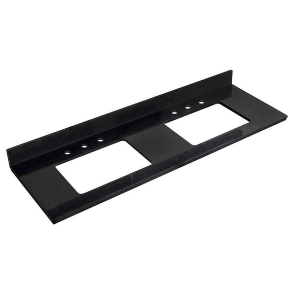 59 cm. W 18,25 po D Stone Top En Noir Couleur Galaxy Pour 3H8-po. Robinet AI-17442
