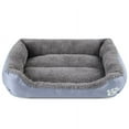 thumbnail image 1 of Rectangle Dog Bed for Large Medium Small Dogs Machine Washable Sleeping Dog Sofa Bed Non-Slip Bottom Breathable Soft Puppy Bed Durable Orthopedic Calming Pet Cuddler, Multiple Size, 1 of 6