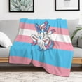 thumbnail image 6 of Pokemon Eevee Sylveon Throw Blanket Cute Flannel for Boys Girls Men Women, 6 of 7