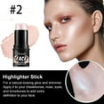thumbnail image 5 of Blush & Contour & Highlighter Stick + Pink Makeup Brush 4-Piece Set,Multi-use Makeup Stick for Eyes,Lips & Cheeks, 5 of 11
