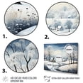 thumbnail image 3 of Designart "Countryside Snowy Simplicity Winter V" Landscapes Art Living Room Set, 3 of 5