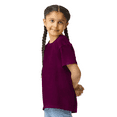 thumbnail image 4 of Gildan Youth Softstyle T-Shirt, Cotton Crewneck Tee for Boys & Girls, Kids T-Shirt, Maroon, L, 4 of 5