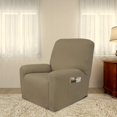 thumbnail image 2 of Sofá Slipcover PureFit Super Stretch con bolsillo — Spa, 2 of 7