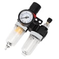 thumbnail image 4 of OilWater Separator Filter Pressure Regulator Gas Liquid Separation Air Treatment AFC2000, 4 of 8