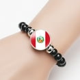 thumbnail image 3 of Uijokdef Acrecean Beaded Bracelet, Acrylic, South America Countries, 3 of 3