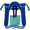 Padded Lift Sling for Toileting with Color-Coded Lifting Straps, Transfer Sling for Elderly Individuals, Post-Surgery Patients and People with Disabilities, Toilet Assist Devices (Medium)