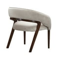 thumbnail image 5 of Houston Velvet Vanity Chair - Porcini/Walnut, 5 of 5