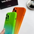 thumbnail image 6 of Allytech Magnetic Back Cover for Apple iPhone 13 Pro Max, Upgrade Liquid Silicone Gradient Color Chic Back Cover Compatible with Magsafe Drop Protection Bumper Phone Case for iPhone 13 Pro Max - Green, 6 of 9