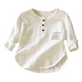thumbnail image 4 of KVPLBQFD Girls Thermal Top Big Girls Tops Christmas Shirts for Girls 10-12 12-14 Girls Clothes Kids Clothes Girls Size 7-8 Girls Small Clothes Preppy, White 3-4 Years, 4 of 8