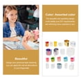 thumbnail image 3 of Raindrops 2 Set Cellophane Decals Assorted Color for Home DIY and Salon Use, 3 of 6