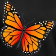 thumbnail image 3 of CafePress - Monarch Butterfly Women's V Neck Dark T Shirt - Women's V-Neck Dark T-Shirt, 3 of 4