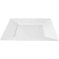 thumbnail image 3 of EcoQuality 6.5 inch White Pearl Square Dessert Plate – Elegant, Durable & Disposable Small Plates for Parties, Weddings & Events – Perfect for Serving Desserts, Appetizers & Snacks (90), 3 of 3