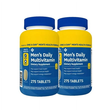 2 Pack | Member S Mark Men's Daily Multivitamin (275 ct.)