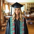 thumbnail image 6 of Fotbe Cartoon Map Of Europe Printed Class of 2024 Graduation Stole, 6 of 7