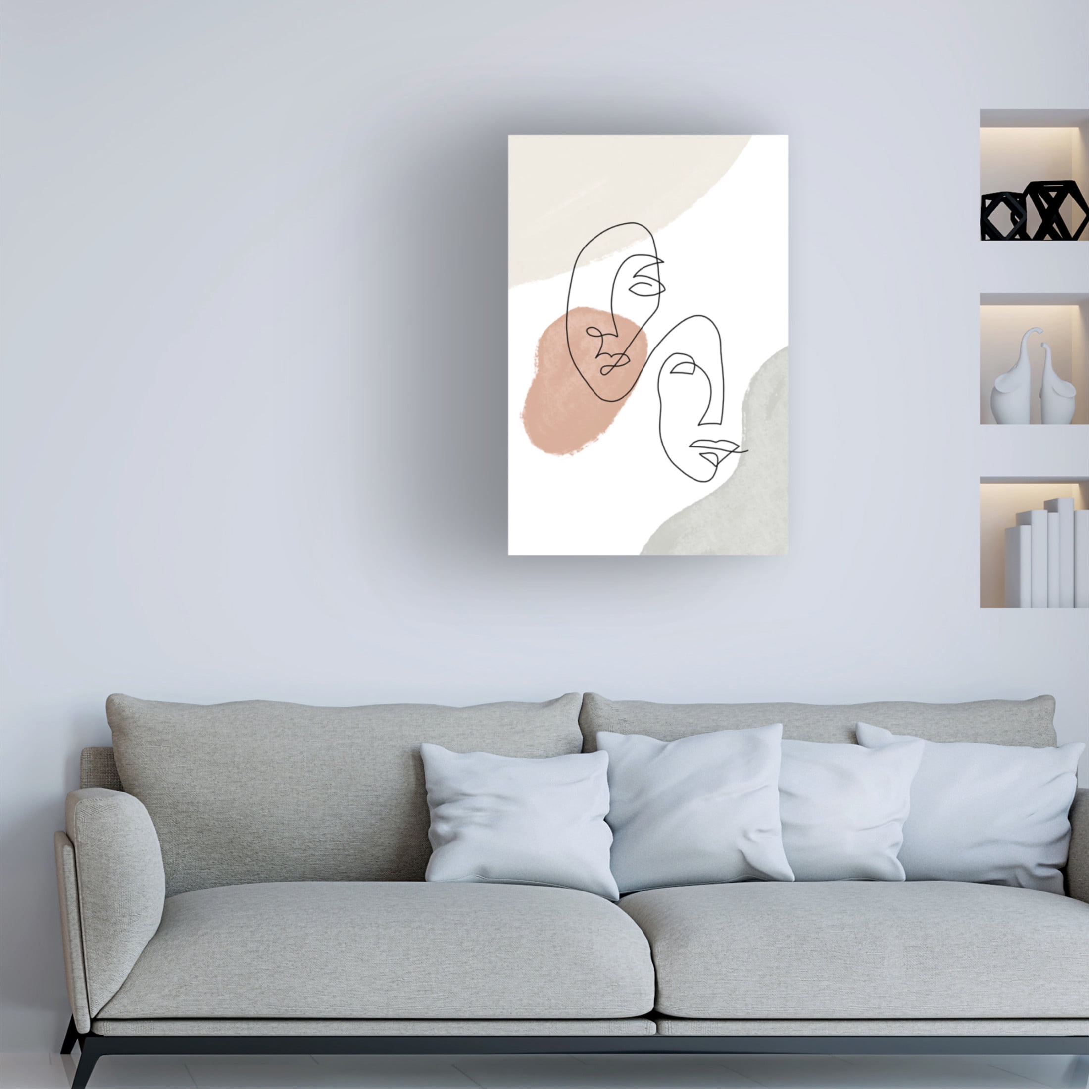 Trademark Fine Art Veronika Boulova  Untitled Canvas Wall Art