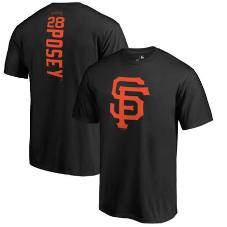 Buster Posey San Francisco Giants Fanatics Branded Backer Name & Number T-Shirt -