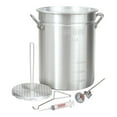 thumbnail image 2 of Bayou Classic 30 Quart Aluminum Whole Turkey Fryer Stockpot with Accessories, 2 of 2