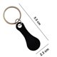thumbnail image 5 of Llave de liberación del carrito de la compra, 2 piezas, carrito de la compra universal, llave con chip, carrito de la compra, llaves extraíbles, llavero con moneda para carritos de la compra, 5 of 8