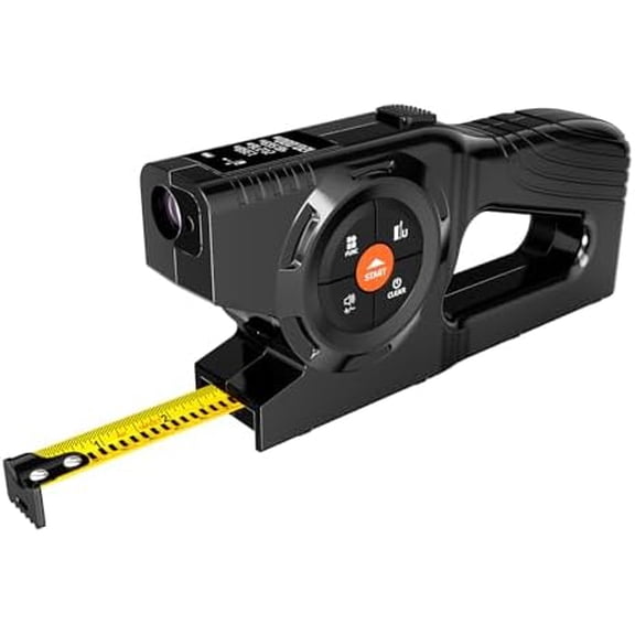 3-in-1 Digital Tape Measure, 196Ft Laser Measurement Tool & Auto Lock Tape with Instant Digital Readout and Green Laser Extension, Measuring List with Memory$$Tools