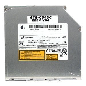 Hitachi/LG GWA-4080MA 8x DVD±RW DL Slot-Loading Notebook IDE Drive for Apple