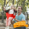 thumbnail image 6 of Ktaxon High Bucket Swing for Toddler, Seat Children Swing Set, Red, 6 of 12