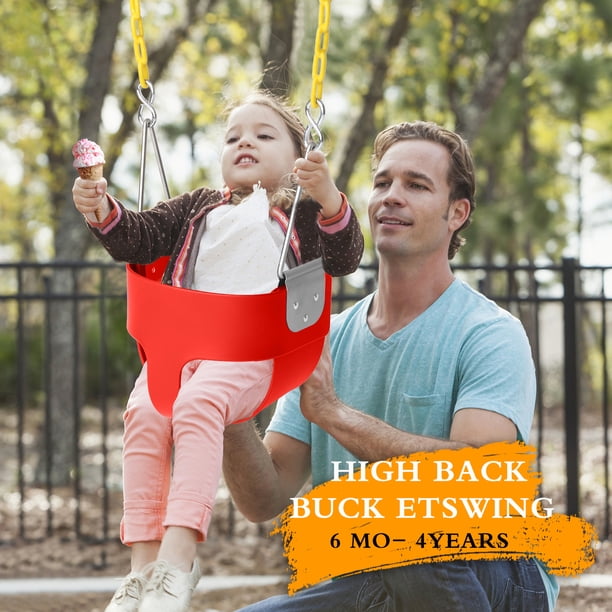 Ktaxon, High Bucket Swing for Toddler, 12.59