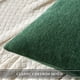 thumbnail image 5 of Juego de 2 fundas de almohada MIULEE Christmas, color verde oscuro, 66 x 66 cm, 5 of 9