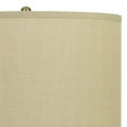 thumbnail image 2 of 24.5" Ceramic Table Lamp with Geometric Style Accents, Gold and Beige- Saltoro Sherpi, 2 of 5