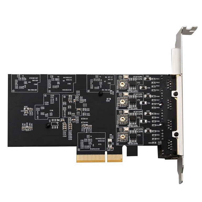 Carte PCIe 8x RJ45 Gigabit Ethernet – REALTEK RTL8111H, 10/100/1000 Mbps, Neuve