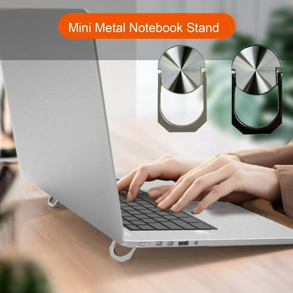 Lifetechs Laptop Stand Foldable Raise Tablets Strong Non-slip Load-bearing Cooling Support Foldable Stainless Laptop Holder Laptop Accessory