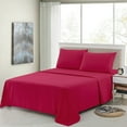 thumbnail image 5 of 1800 Count Deep Pocket 6 Piece Bed Sheet Set Microfiber Comfort Hotel Bed Sheets, 5 of 17