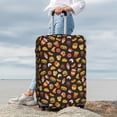 thumbnail image 3 of Lsque Burger Fries Printed Luggage Cover, Travel Luggage Protector,Scratch and Dirt Resistant, Fits 18-32 Inch Luggage - Small, 3 of 9