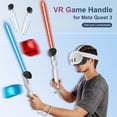 thumbnail image 5 of VR Game Handle Attachments Extension Grips for Meta/Oculus Quest 3, Extension Handle to Play Gorilla Tag Long Arms Grips Beat Saber Golf Club Baseball, 5 of 8