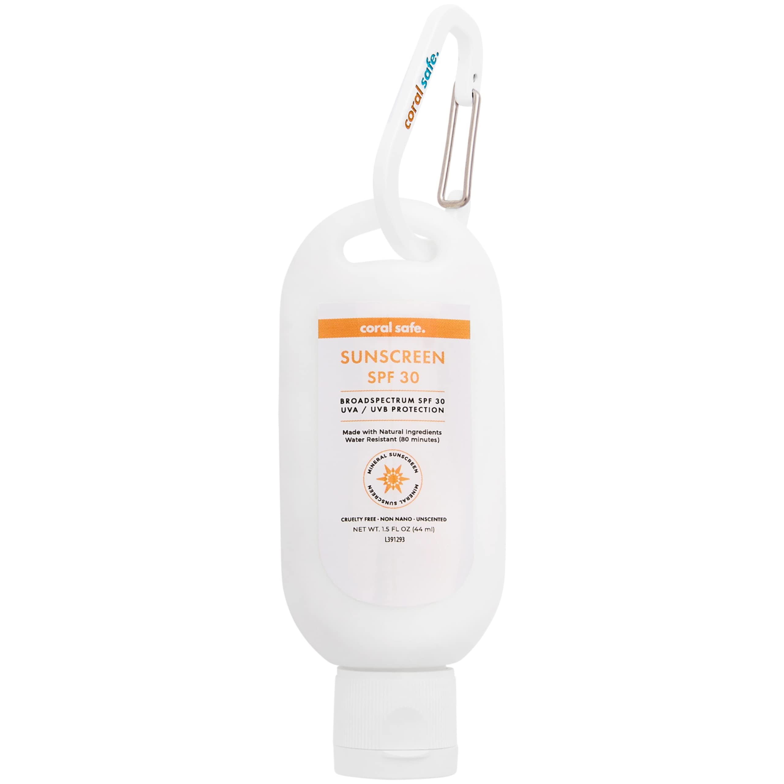 Coral Safe SPF 30 Mineral Sunscreen, Made With Natural Ingredients 