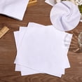 thumbnail image 4 of Ramie Cotton Embroidery Cloth Punch Embroidery Fabric Square White 205x200x0.2mm, 4 of 6