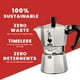 thumbnail image 4 of Cafetera de café espresso Bialetti Moka Express 670 ml plateada, 4 of 4