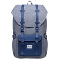 thumbnail image 1 of Mochila de Viaje Escolar KAUKKO 22L Nylon Gris Café 15 pulgadas, 1 of 5