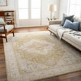 thumbnail image 3 of Boutique Rugs Jago Traditional Runner Rug - Olive, Taupe, Dark Brown - 2'7" x 10' Runner, 3 of 10