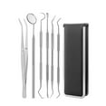 thumbnail image 4 of 3/1pcs Instrument Dentist Kit Tooth Cleaning Tools Mouth Mirror Probe Hook Pick Tweezer Set, 4 of 5