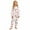 z-White5580, variant on VNKIDY Kids Family Matching Heart Prints Loungewear Set Long Sleeve Lapel Button Down Top Soft Pants For Home Wear Fashionable Set