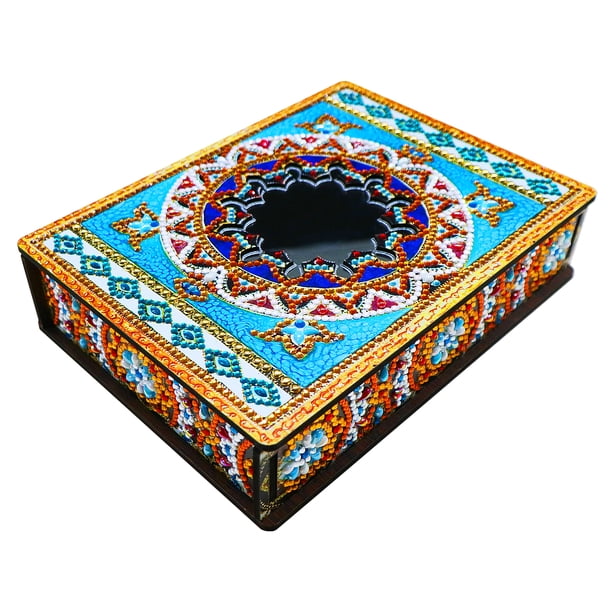 Caja Organizadora Ygjytge joyero con Soporte para espejo En Forma Especial