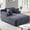 Dark Grey, variant on AVENIX 66" Boneless Cloud Sofa No-Assembly Deep Seat Couch with Chaise for Living Room, Oversized Indoor Sleeper Lounge Sofa Bed, Corduroy Black